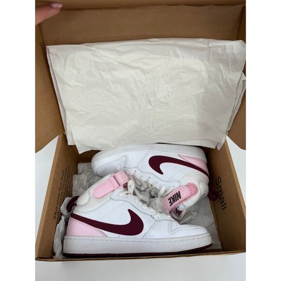 Nike Court Borough Mid 2 Big Kids' Shoes - Picture 4 of 8